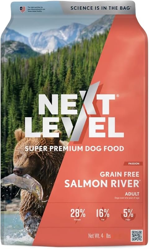 Next Level Grain-Free Dog Food with Salmon and Sweet Potato for All Li