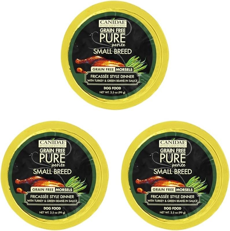 Canidae Grain Free Pure Wet Dog Food for Small Breeds, Fricassee Style