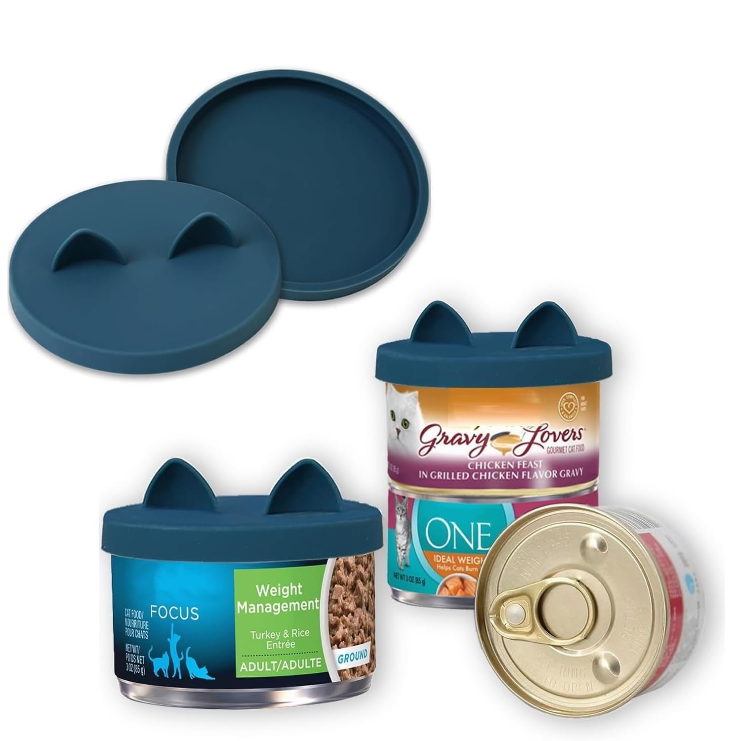 OHMO Cat Food Can Lids Review: Best Silicone Covers for 3 oz Pet Food Cans