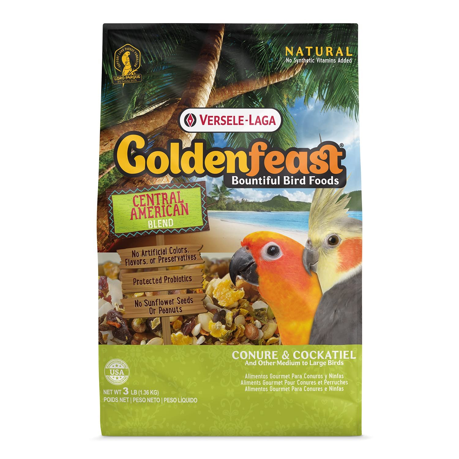 Goldenfeast VL Central American Blend Review: Premium Natural Bird Seed for Vibr