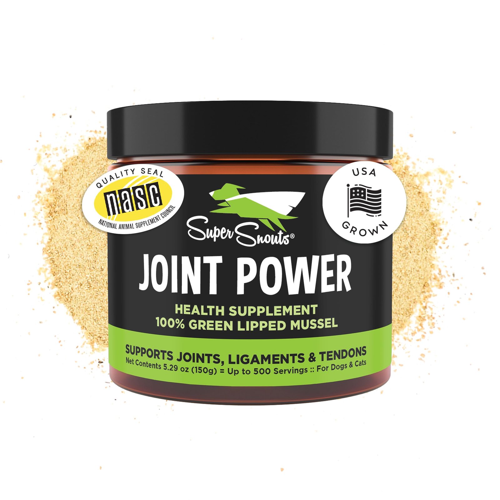 Super Snouts Joint Power Review: Best Joint Supplement for Dogs & Cats with Gree