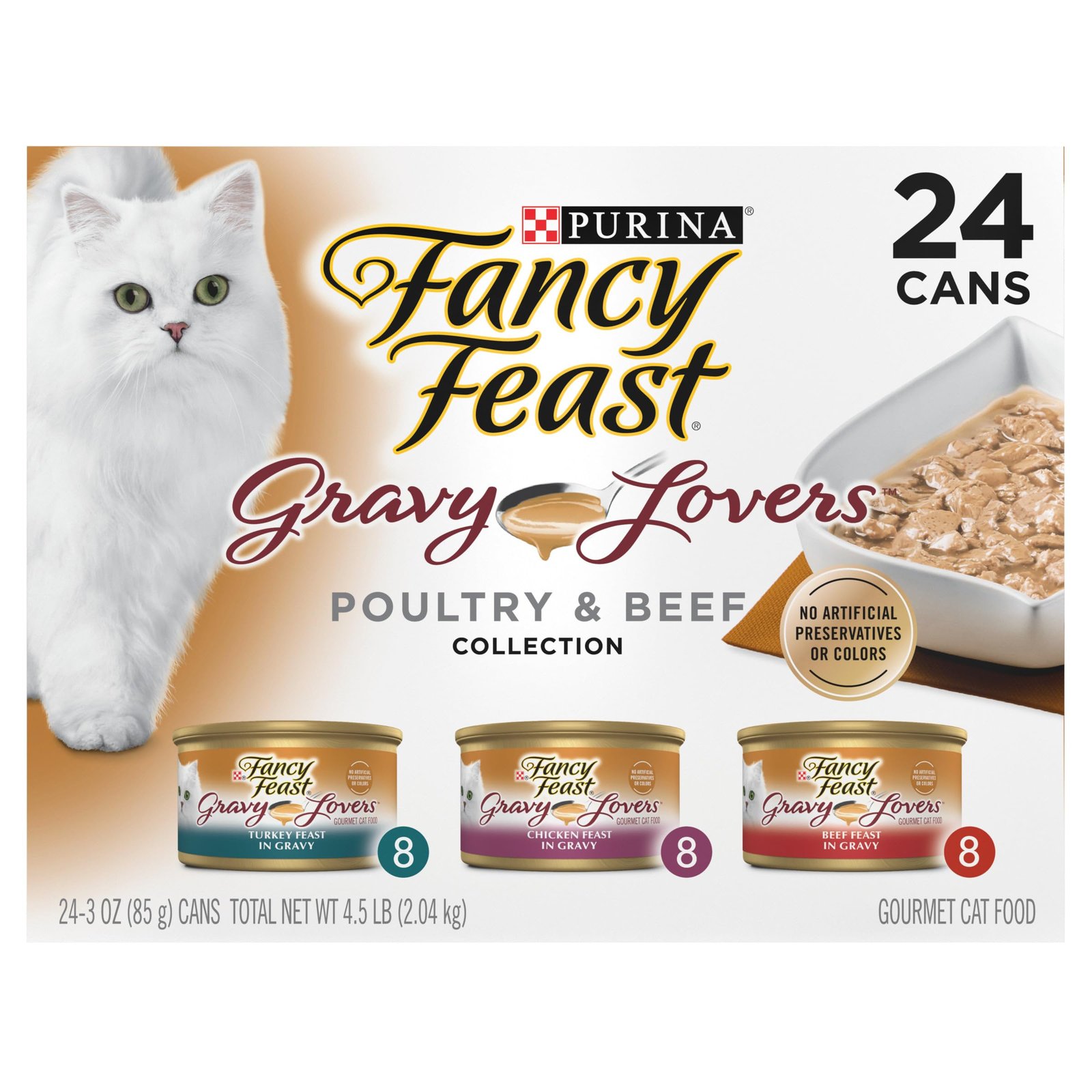 Purina Fancy Feast Gravy Lovers Variety Pack Review: Tasty Gourmet Wet Cat Food
