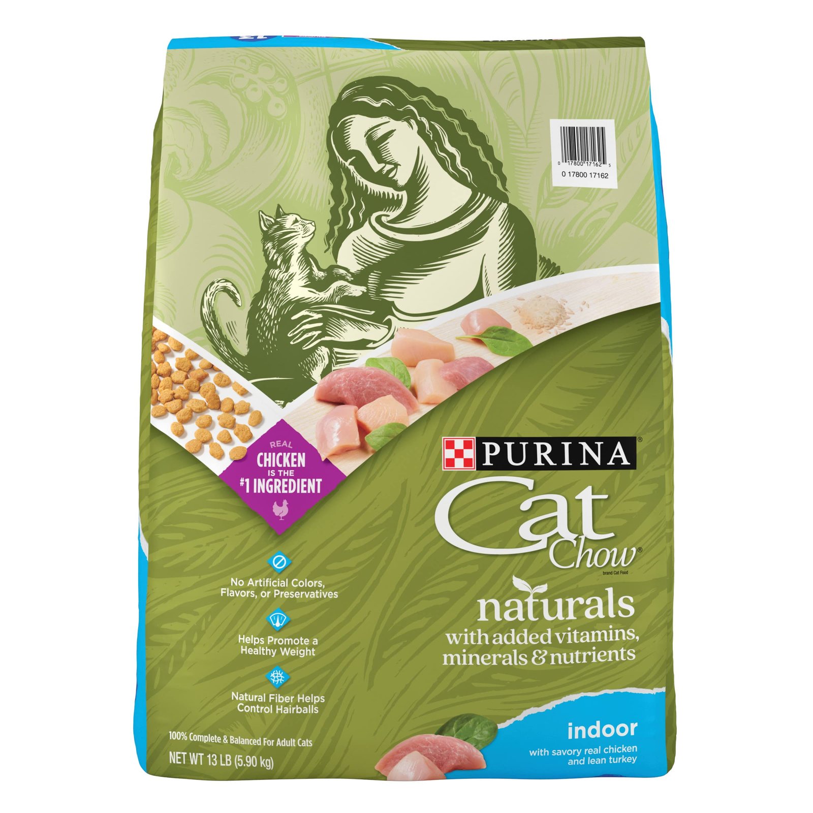 Purina Cat Chow Naturals Indoor Review: Best Natural Dry Food for Hairball & Wei