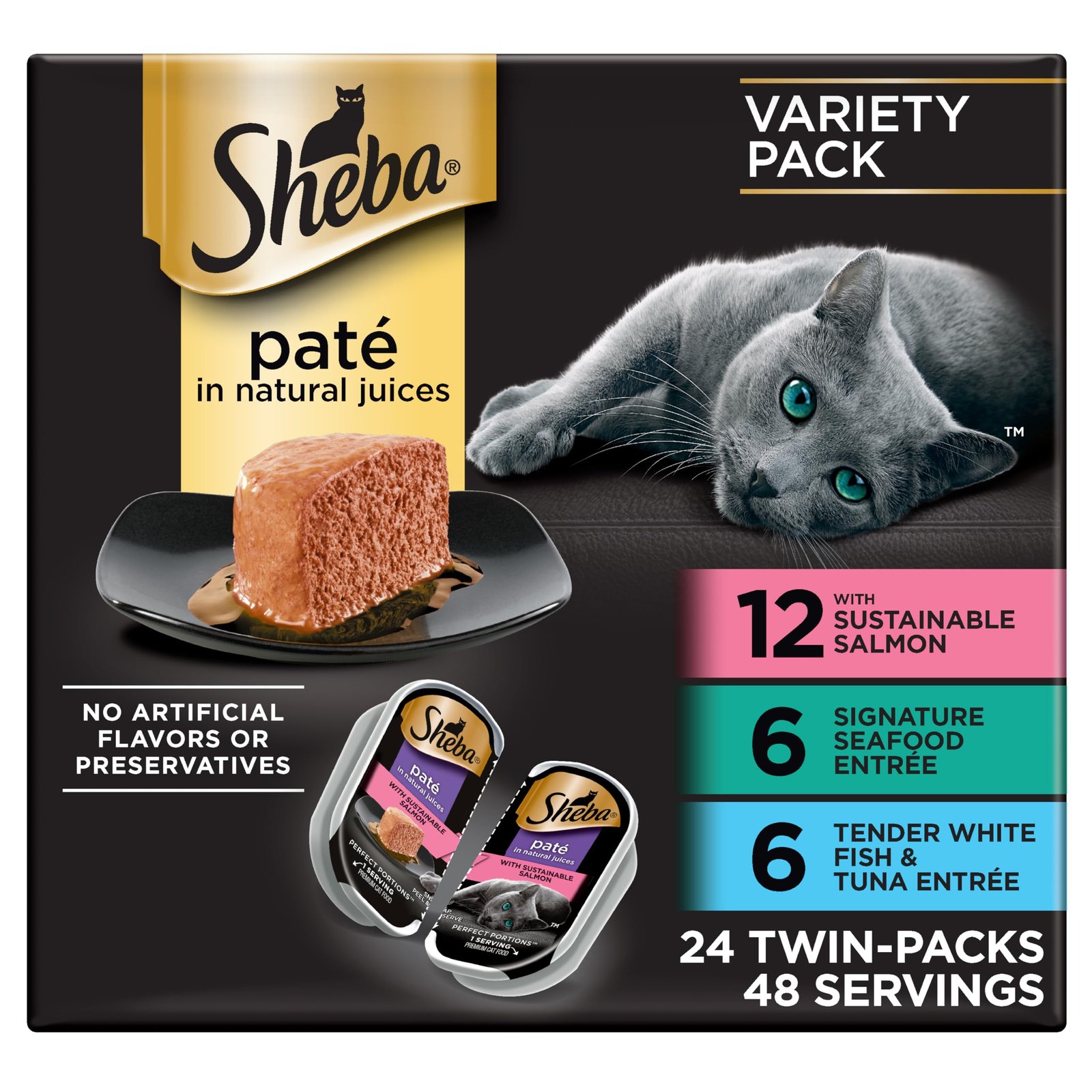 Sheba Perfect Portions Wet Cat Food Review: Best Variety Pack with Sustainable S