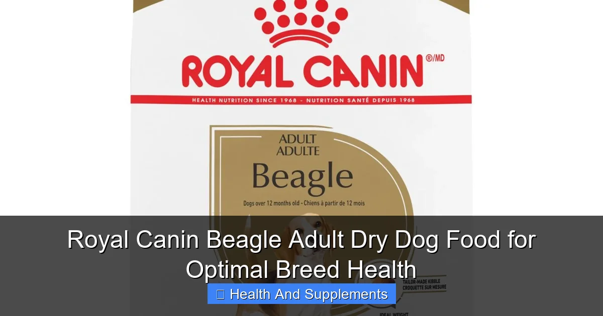 Royal Canin Beagle Adult Dry Dog Food for Optimal Breed Health