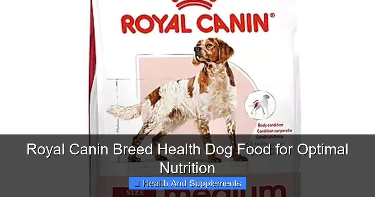 Royal Canin Breed Health Dog Food for Optimal Nutrition