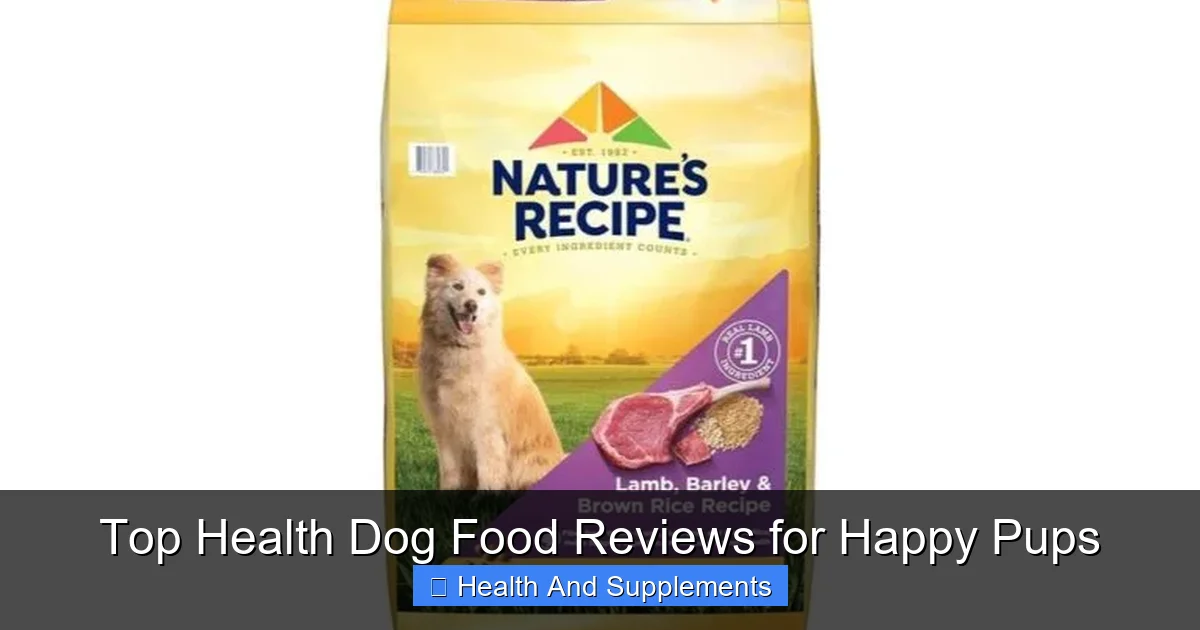 Top Health Dog Food Reviews for Happy Pups