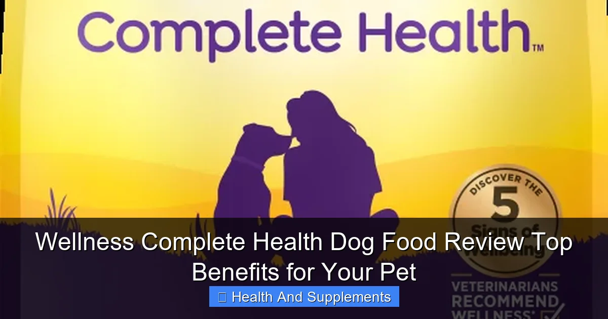 Wellness Complete Health Dog Food Review Top Benefits for Your Pet
